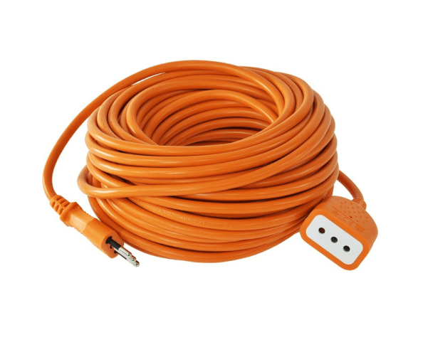 EXTENSION ELECTRICA ANARANJADA 10A 2P+T 20MTS (7500420) - LEXO